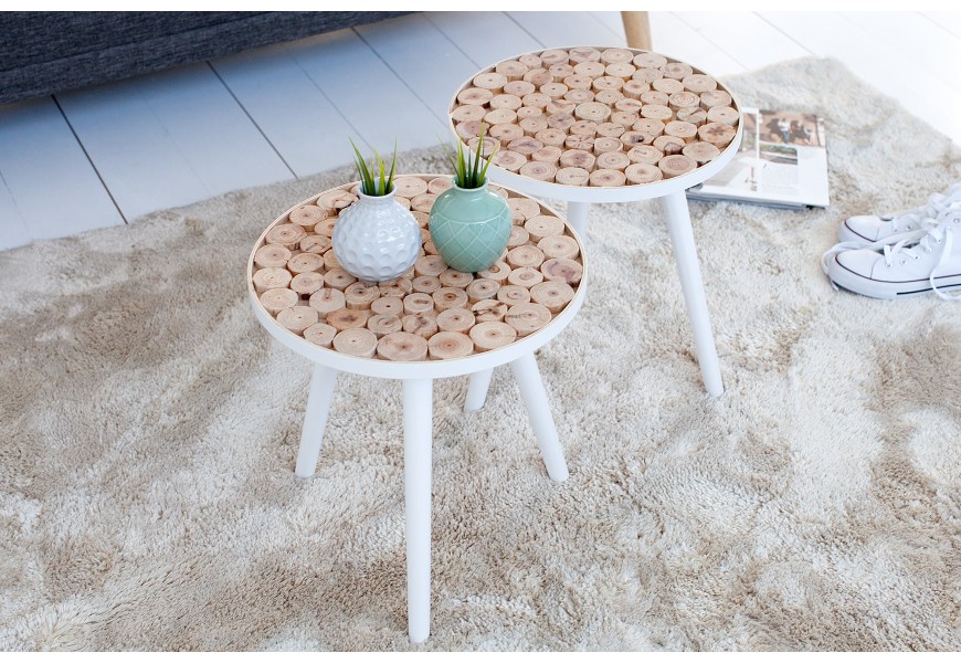 &Scaron;t&yacute;lov&yacute; pr&iacute;ručn&yacute; stol&iacute;k Pure nature mix I 40cm