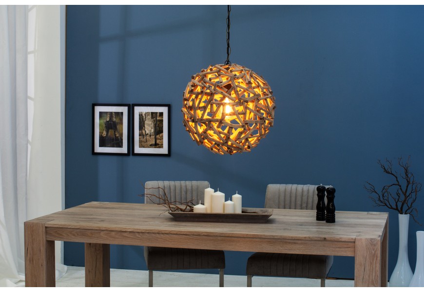 Štýlové závesné svietidlo Pure Nature 40cm