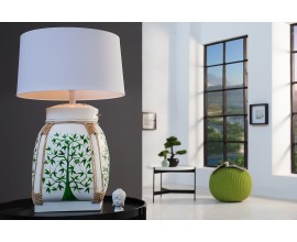 Štýlová stolná lampa Bamboo
