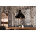 &Scaron;t&yacute;lov&aacute; z&aacute;vesn&aacute; lampa Industrial L čierna