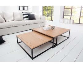 Moderný konferenčný stolík New Fusion sada 2ks