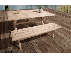 Štýlová záhradná lavica River 160cm