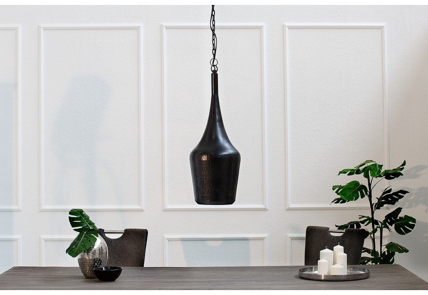 Z&aacute;vesn&aacute; dizajnov&aacute; lampa Modern Orient čierna