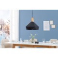 Dizajnov&aacute; z&aacute;vesn&aacute; lampa Scandinavia II čierna
