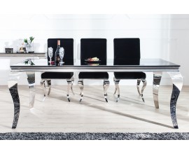 Luxusný jedálenský stôl Modern Barock 200cm čierny