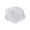 Dizajnov&yacute; biely Cosy Pouf 