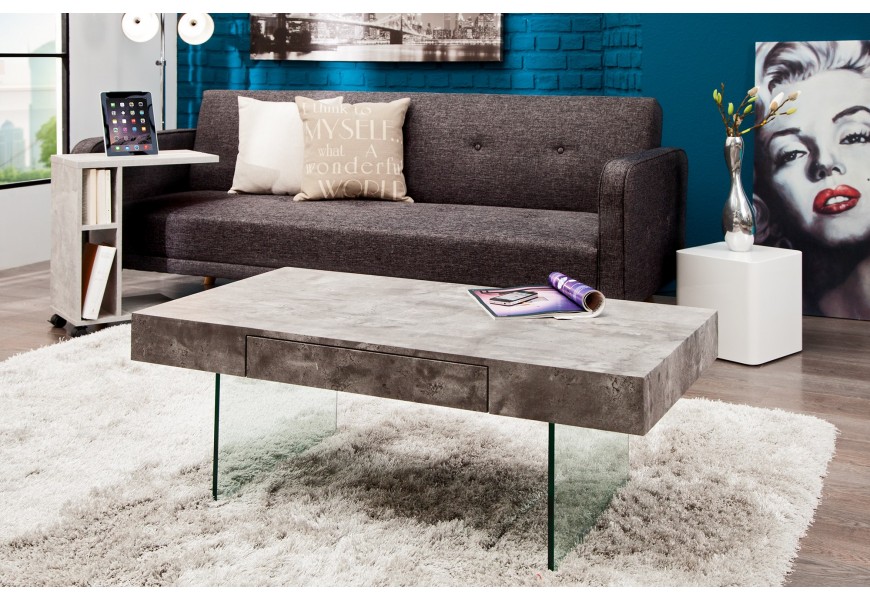 Dizajnový konferenčný stolík do moderne zariadených interiérov