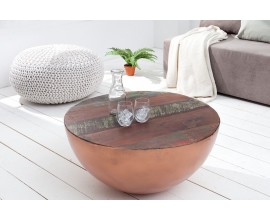 Dizajnový konferenčný stolík Jakarta z recyklovaného dreva