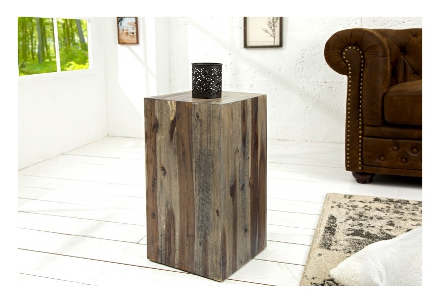 Dizajnový masívny podstavec Columna 50cm