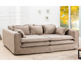 Elegantná sedačka Cloud 230cm piesková