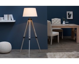 Dizajnová elegantná stojaca lampa Sylt 99-143cm