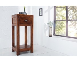 Štýlový príručný stolík Akacia 70cm akácia