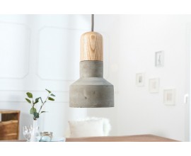 Dizajnová závesná lampa Cement Fusion