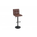 Dizajnová barová stolička Modena 95-115cm vintage brown
