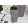 Dizajnov&yacute; vysok&yacute; kvetin&aacute;č Cement 70cm