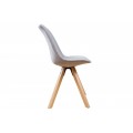 Dizajnová stolička Scandinavia šedá