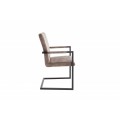 Dizajnová jedálenská stolička Bristol béžová