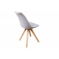 Dizajnová stolička Scandinavia šedá