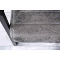 Dizajnová prešívaná lavica Imperial 160cm šedá