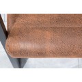 Dizajnová prešívaná lavica Imperial 160cm hnedá