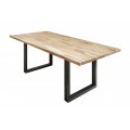 Dizajnový jedálenský stôl z masívu Wotan 160cm