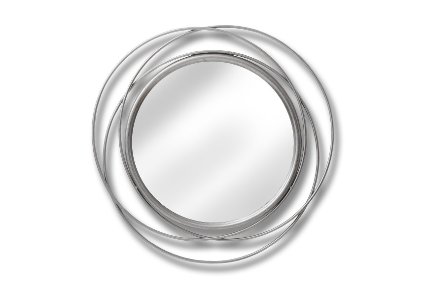 Dizajnové kovové zrkadlo Smergl 80cm