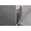 Kvalitné textilné čalúnenie v univerzálnej šedej farbe