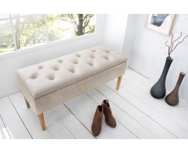 Dizajnová lavica Torino 100cm béžová