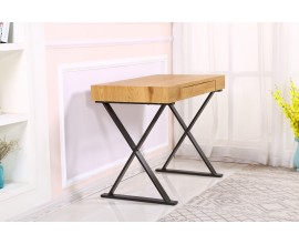 Dizajnový industriálny písací stolík Grace 100cm