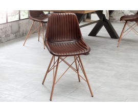 Dizajnová industriálna stolička Toro