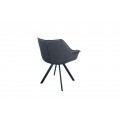 Dizajnová stolička Dutch Retro antická šedá