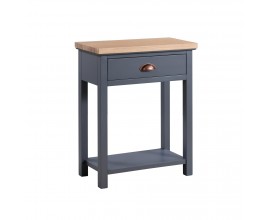 Štýlový industriálny toaletný stolík Montana z masívu 60cm