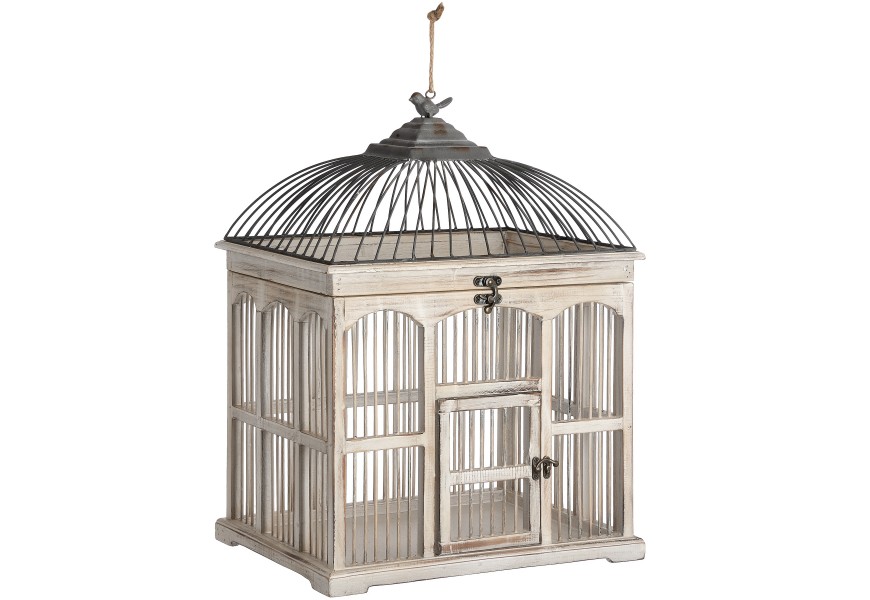 &Scaron;t&yacute;lov&aacute; vintage dekoračn&aacute; klietka