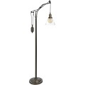 Dizajnov&aacute; industri&aacute;lna stojaca lampa Hudson 165cm