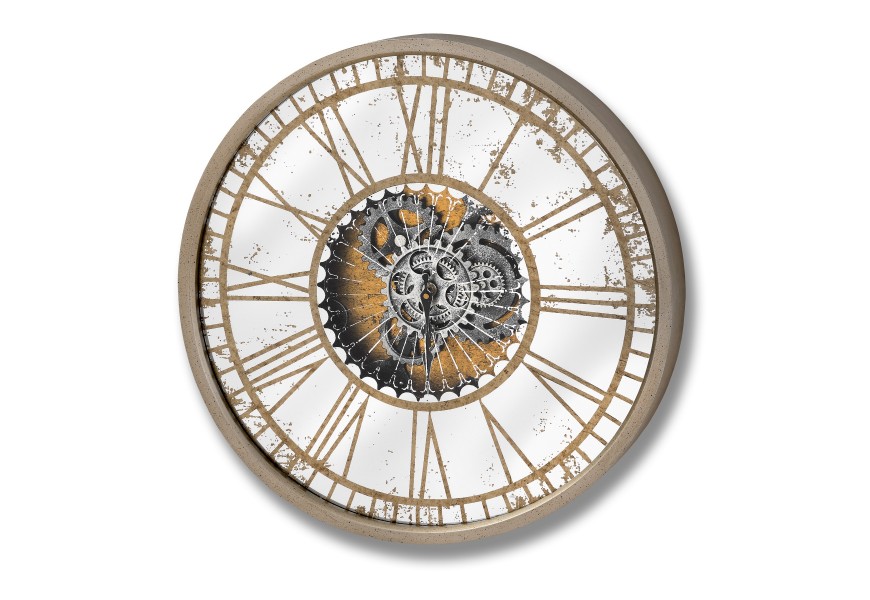 Dizajnové okrúhle nástenné hodiny 60cm