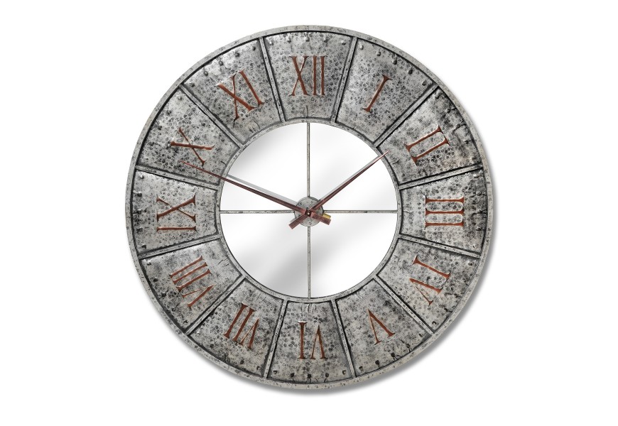 Dizajnové industriálne nástenné hodiny Hammer 120cm