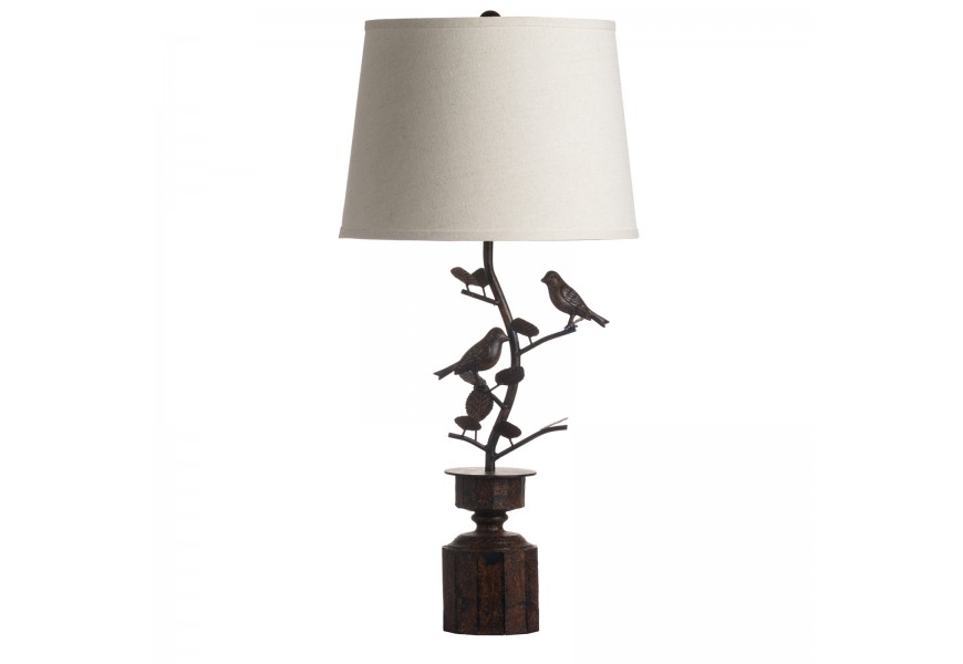 Elegantn&aacute; stoln&aacute; lampa Bird 65cm