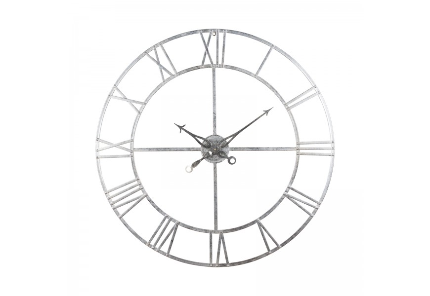 Dizajnové nástenné hodiny Skeleton 102cm