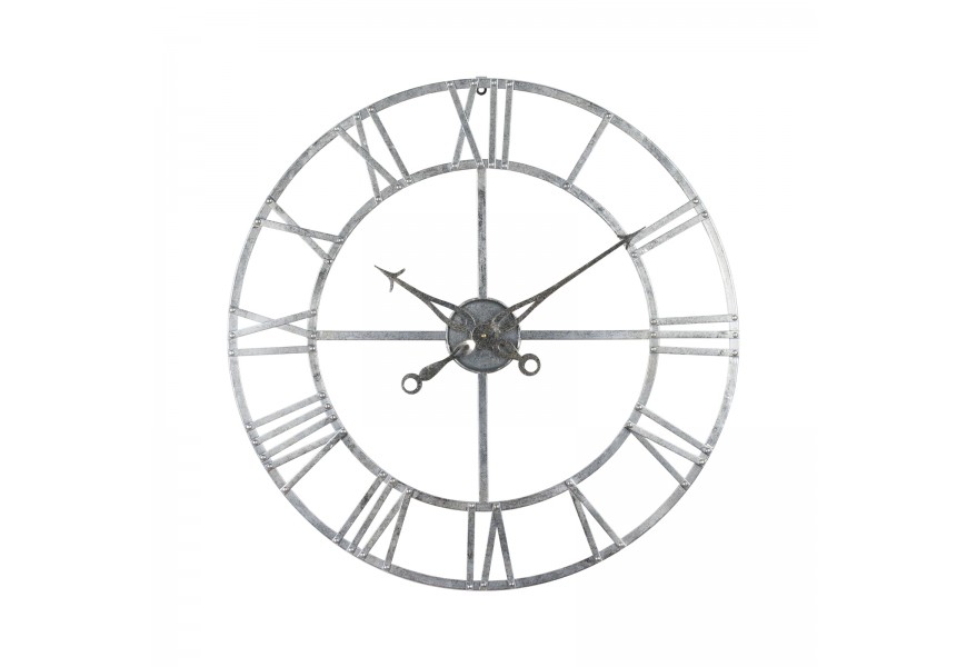 Dizajnové nástenné hodiny Skeleton 82cm