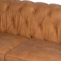 Elegantn&aacute; sedačka Chesterfield TAN