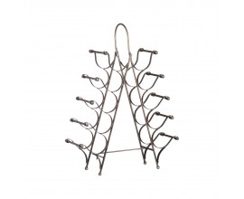 Luxusný stojan na vínové fľaše BRONZE