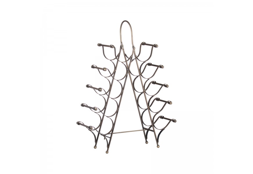 Luxusn&yacute; stojan na v&iacute;nov&eacute; fľa&scaron;e BRONZE