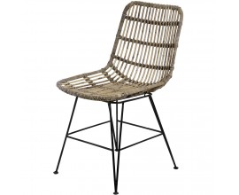 Štýlová ratanová stolička JAVA