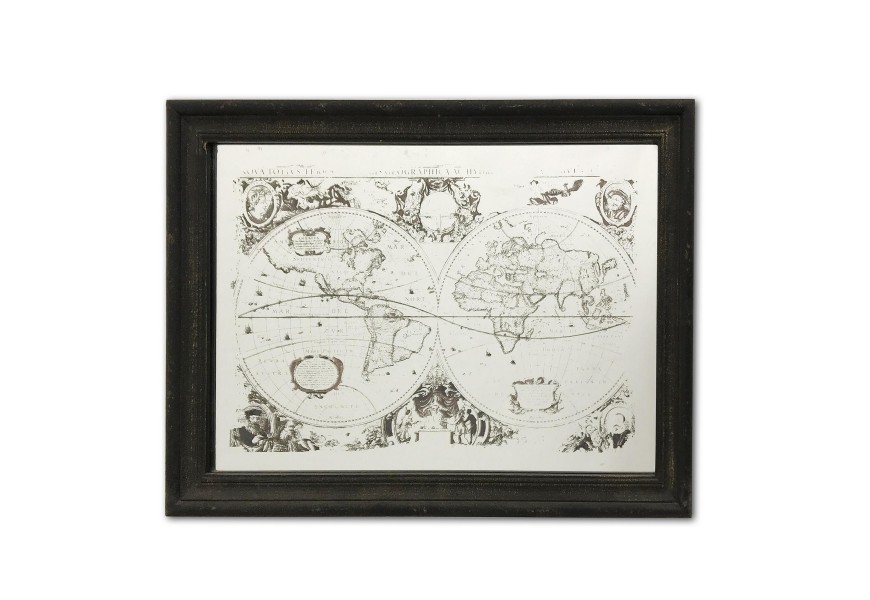 Dizajnov&aacute; zrkadlov&aacute; mapa sveta