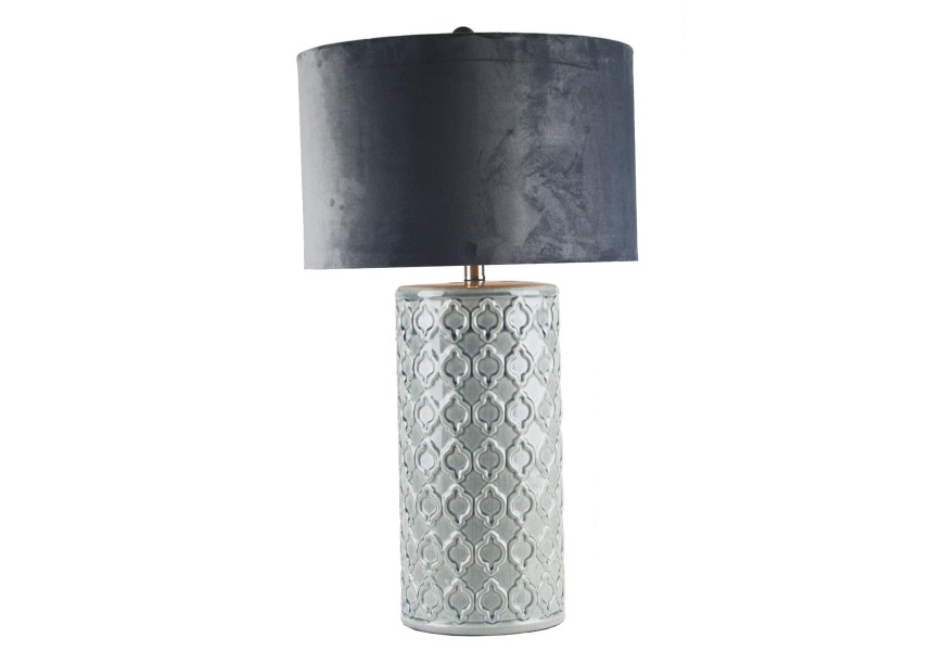 Luxusná keramická lampa QUEEN 74cm