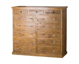 Štýlová vysoká komoda Loire z masívu