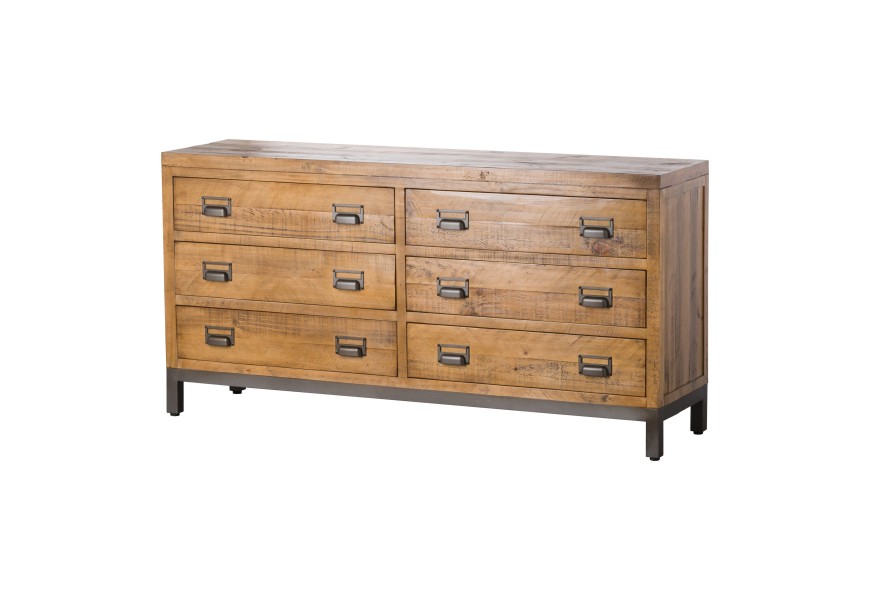 &Scaron;t&yacute;lov&aacute; industri&aacute;lna komoda Durand 160cm