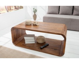 Luxusný dizajnový konferenčný stolík z masívu Circle 100cm