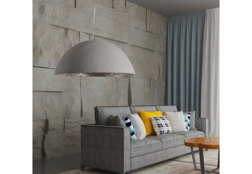 Dizajnová závesná lampa v industriálnom štýle