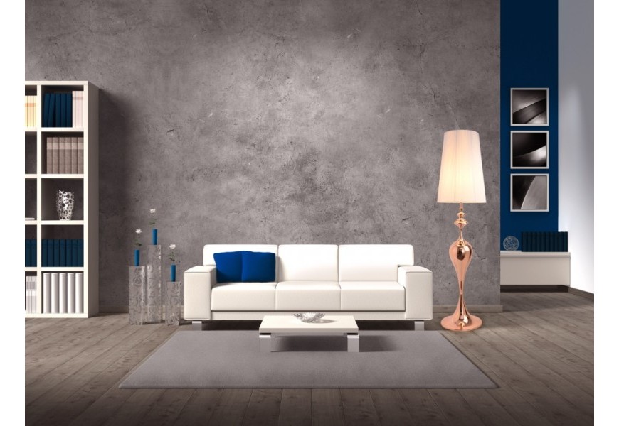 Luxusn&aacute; art-deco dizajnov&aacute; stojaca lampa Rosa 160cm zlat&aacute;